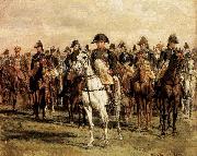 Jean-Louis-Ernest Meissonier Napoleon and his Staff oil painting picture wholesale